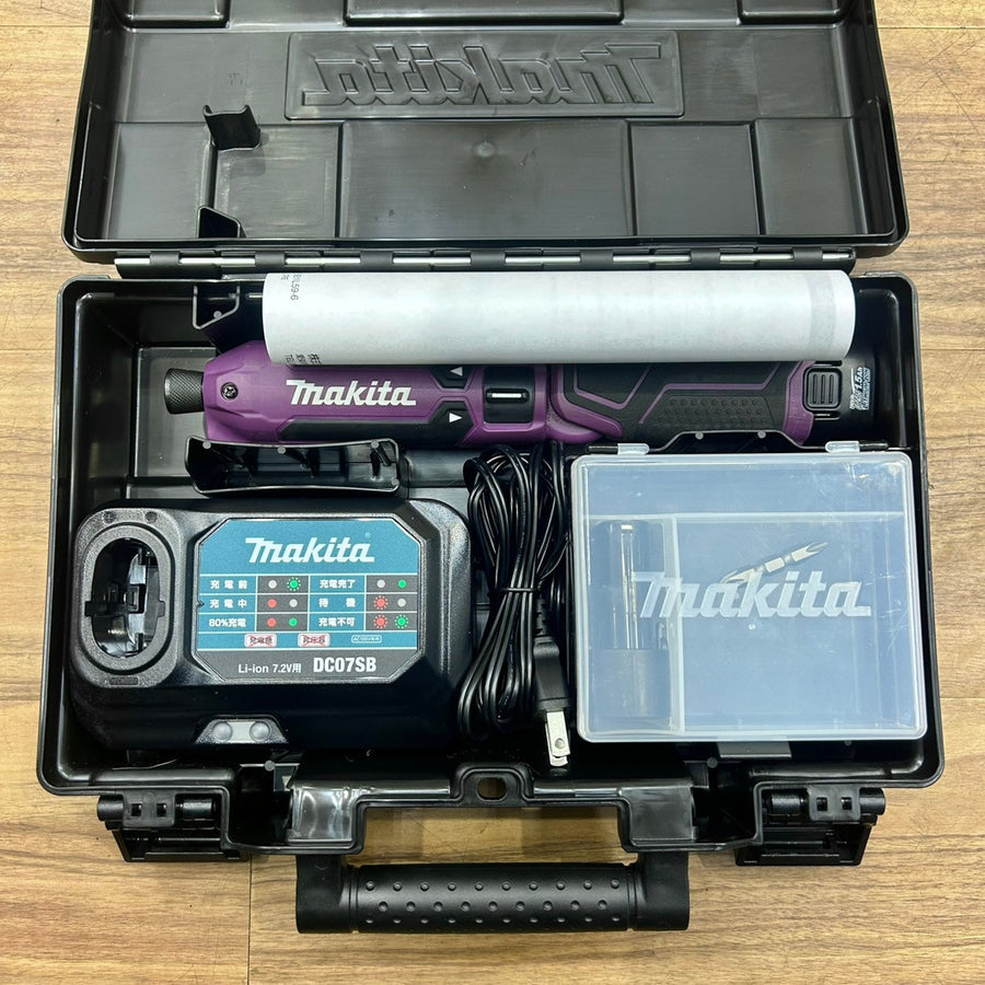 美品 限定色 マキタ makita 7.2V 充電式ペンインパクトドライバー TD023DHXAP オーセンティックパープル 【船橋馬込店】