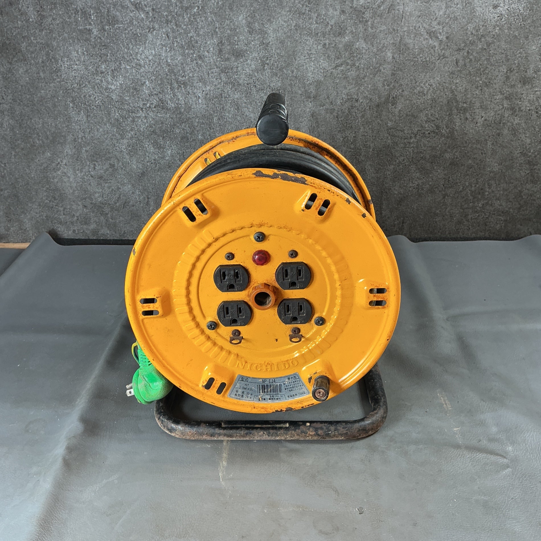 【中古】日動工業(NICHIDO)　標準型コードリール　NP-E34  【越谷店】