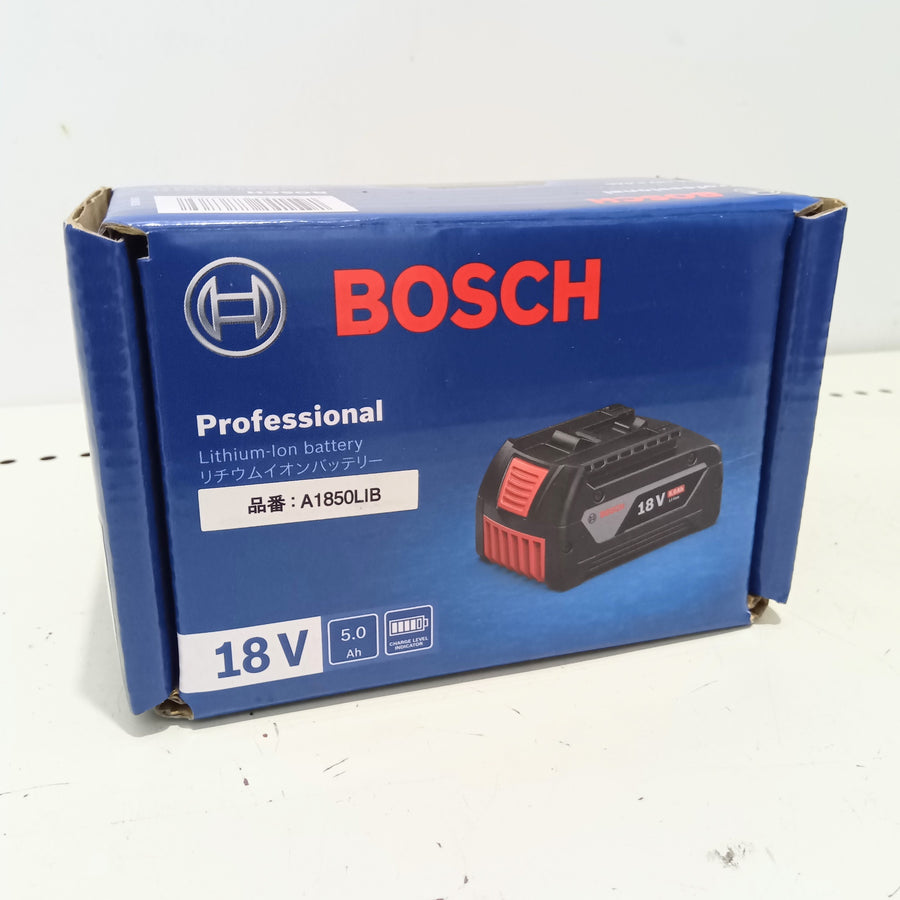 ◆BOSCH(ボッシュ) 18V 5.0Ahリチウムイオンバッテリー A1850LIB 【船橋馬込店】