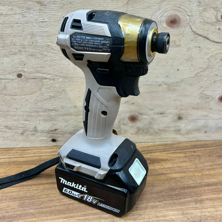 ◆マキタ(makita) インパクトドライバー 20周年モデル プレミアムグレージュ 本体のみ TD173DZPG 【船橋馬込店】
