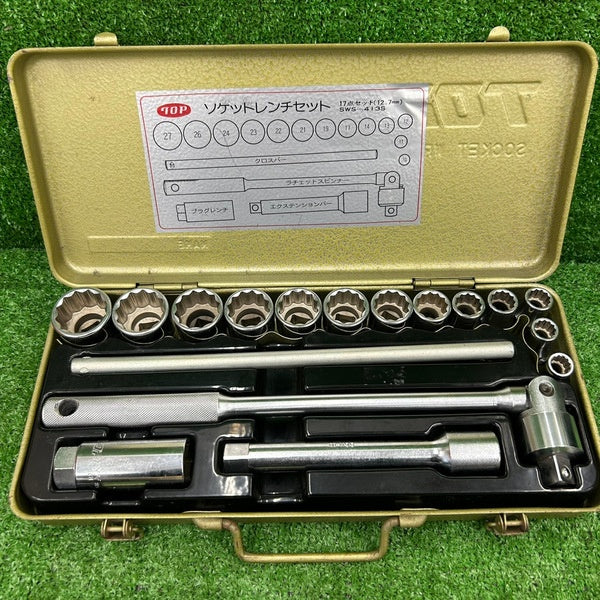 ◆トップ工業(TOP) ソケットレンチセット SWS-413S 【野田愛宕店】