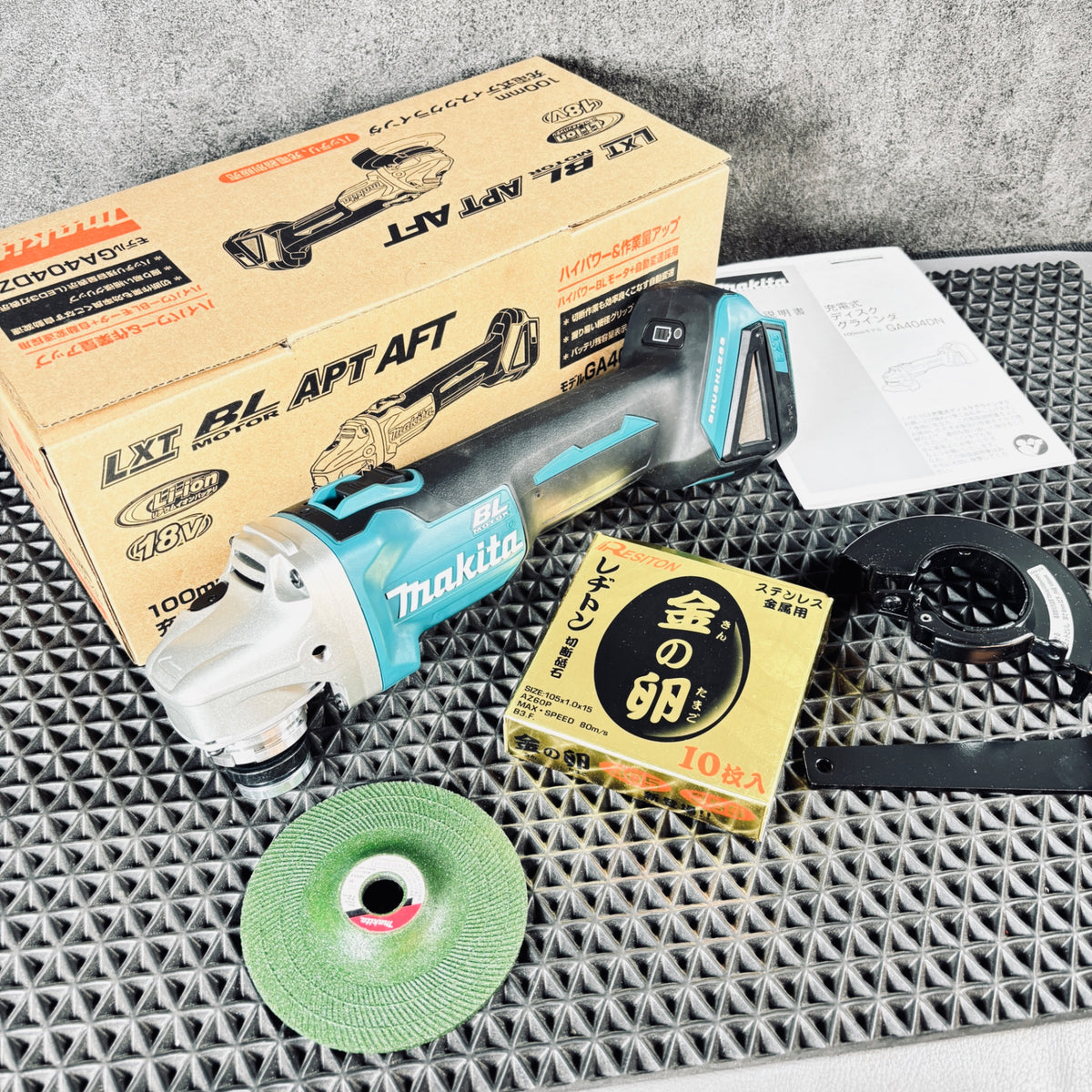 金の卵10枚付き！！マキタ(makita) 18V 充電式ディスクグラインダー GA404DN 【越谷店】