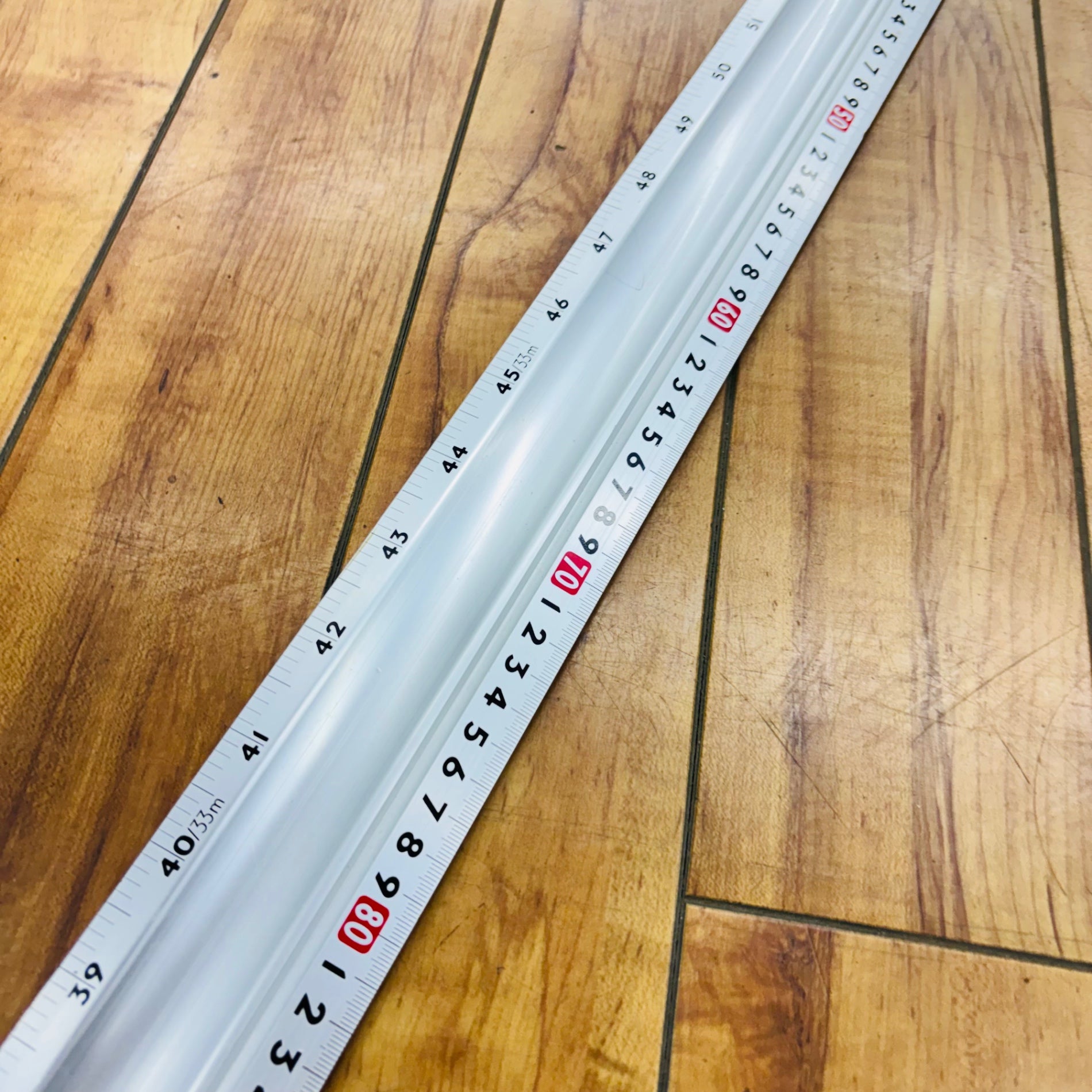 【引取限定】 アルミカッター定規 カット師 2m 取手付 65097 【蓮田店】