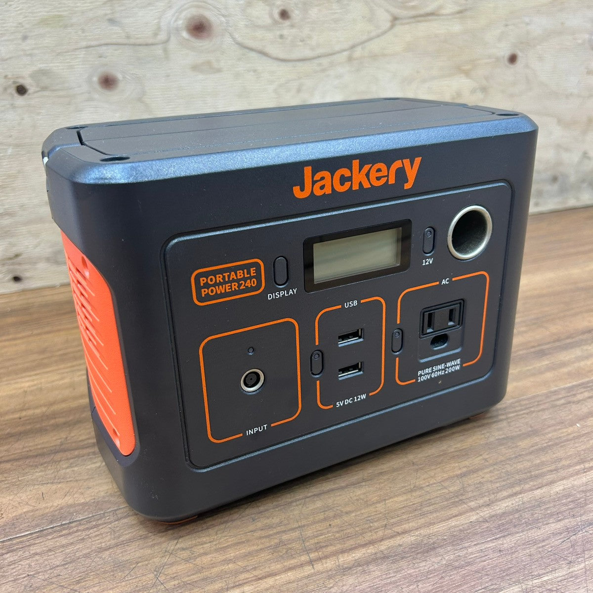 美品 Jackery ジャクリ ポータブル電源 PTB021 240Wh 定格出力200W 瞬間最大400W 【船橋馬込店】