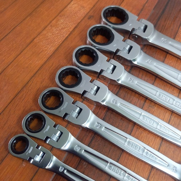 首振クイックラチェットめがねレンチセット RMFQ700 【野田愛宕店】
