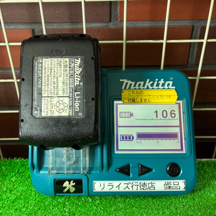 リチウムイオンバッテリー 18V/6.0Ah BL1860B 【市川行徳店】