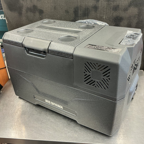 【中古美品】 アイリスオーヤマ ポータブル冷蔵庫 30L ブラック 急速冷凍 -20~20℃ キャスター付き IPD-3A-B 【越谷店】