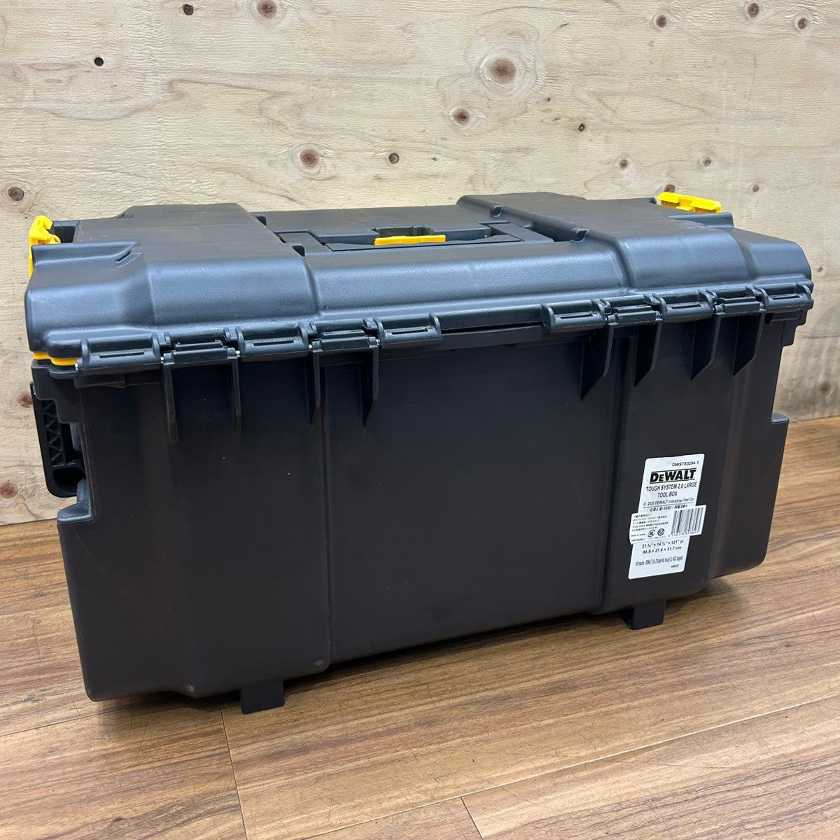 デウォルト DEWALT タフシステム2.0 システム収納BOX Mサイズ 工具箱 収納ケース ツールボックス DWST83294-1 【船橋馬込店】