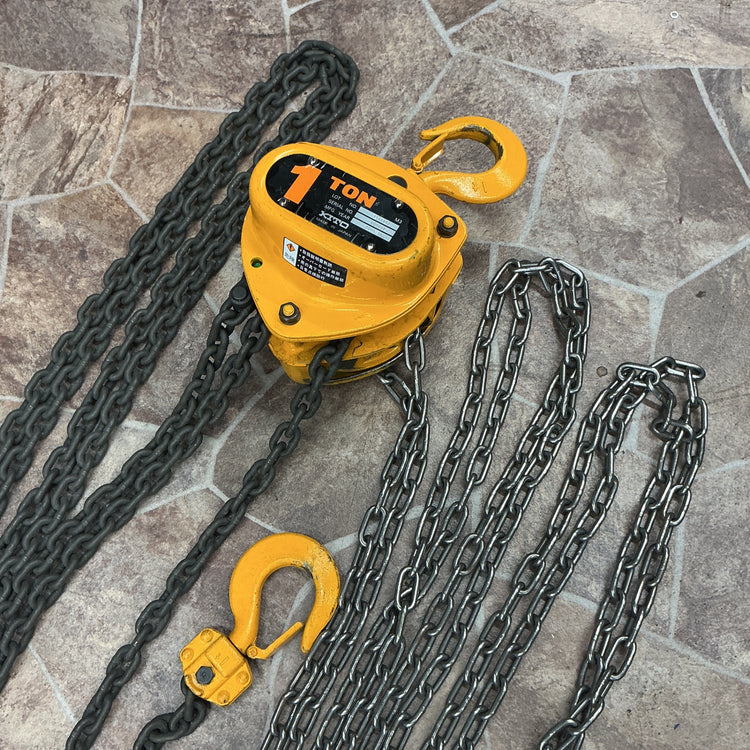 【中古】 キトー(KITO) チェーンブロック M3  【越谷店】