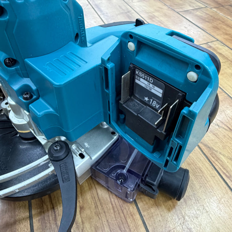 動作良好 18V 125mm コードレス防じん丸のこ KS511DZ 【リライズ蓮田店】