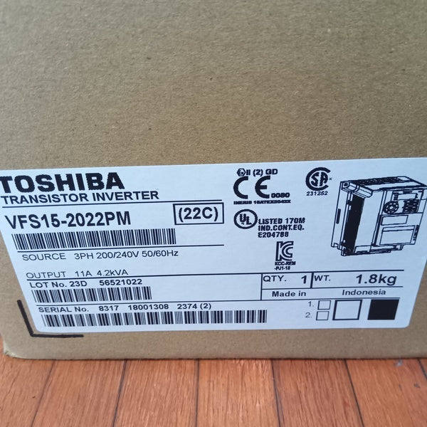 多機能小型インバーター VFS15-2022PM 【野田愛宕店】