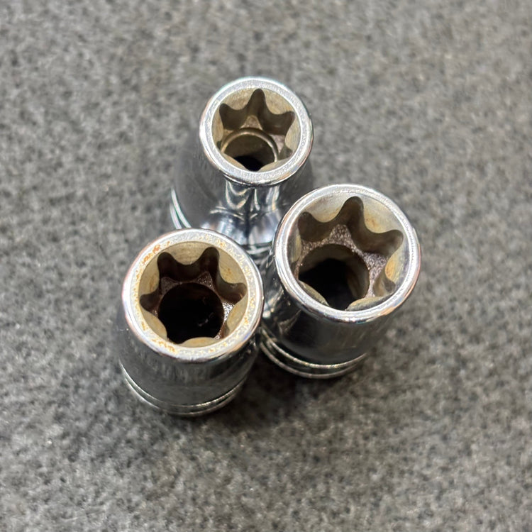 Snap-on スナップオン 3/8 E型トルクスソケット 3個セット FLE 【船橋馬込店】