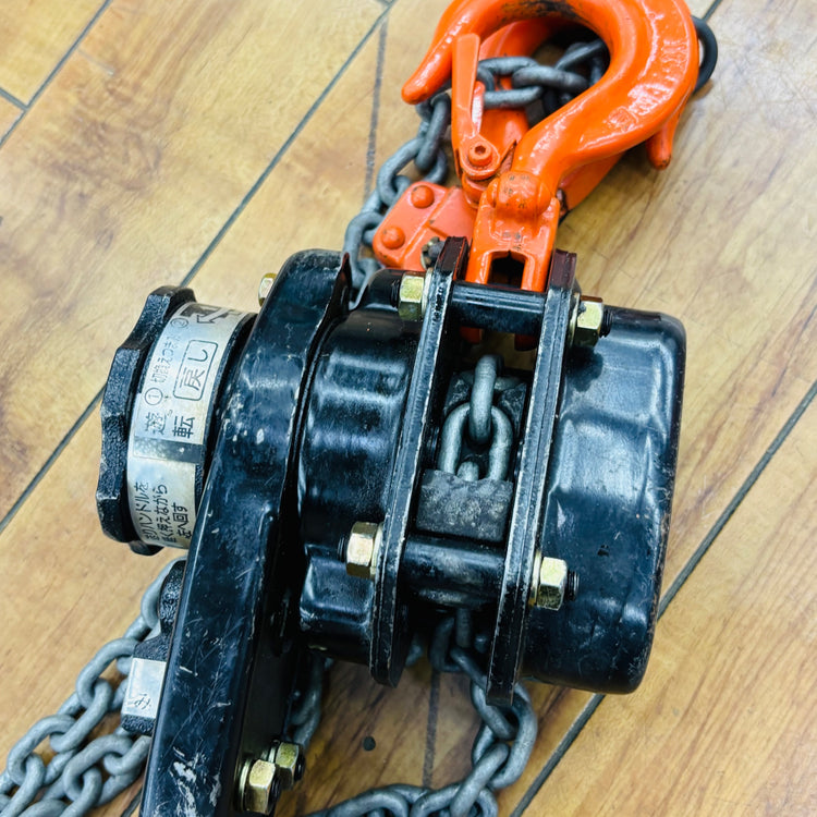 程度良好  1t レバーブロック トルコンレバー YⅢ-100 【リライズ蓮田店】