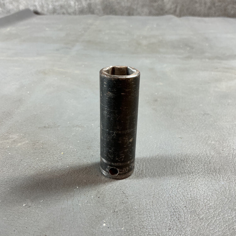 【中古】SNAP-ON 【14mm】 SIMFM14 ディープインパクトソケット 差込: 3/8dr 6角 旧ロゴ  【越谷店】