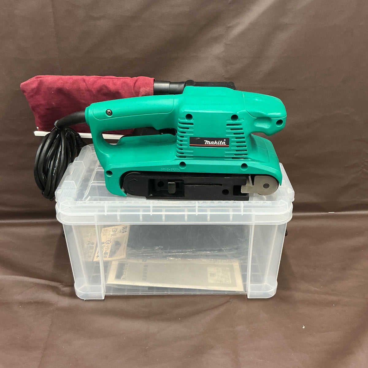【中古・動作しました！】 マキタ 76mm幅 ベルトサンダー M990 【越谷店】