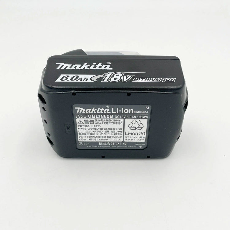 ◆マキタ(makita) リチウムイオンバッテリー 18V/6.0Ah BL1860B 【市川行徳店】