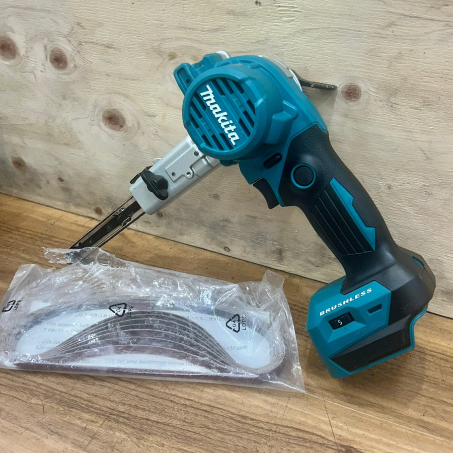 美品 マキタ (makita) コードレスベルトサンダー BS180DZ 本体のみ サンディングベルト付き 【船橋馬込店】