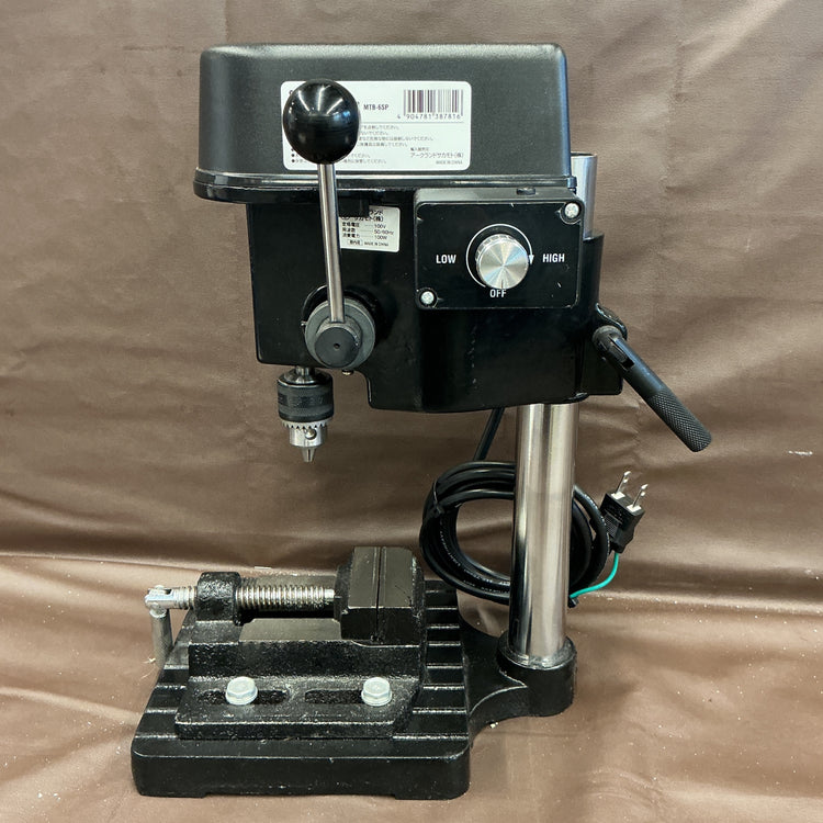 【中古品】グレートツール ミニ卓上ボール盤 MTB-6SP 3段変速 速度調整 バイス付き 【越谷店】