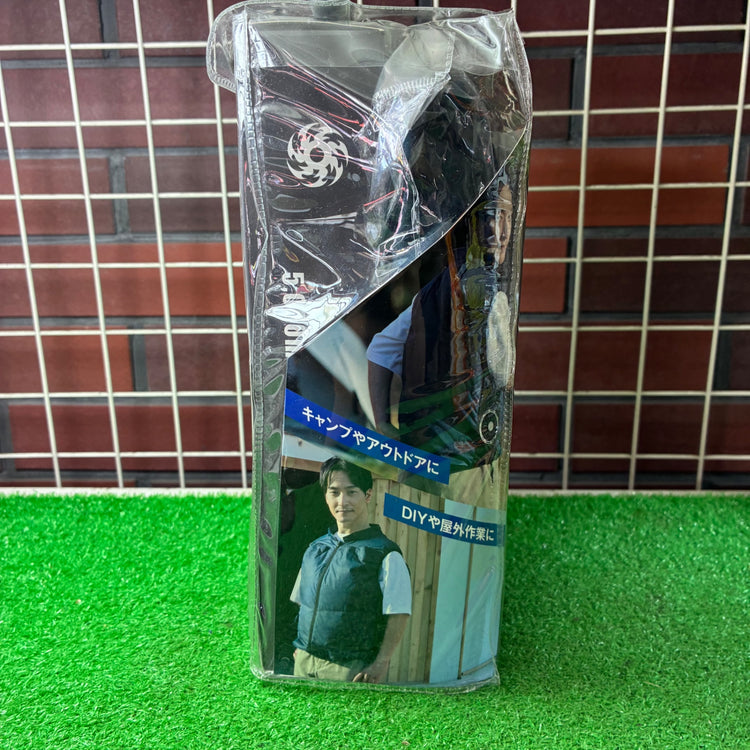 ファン付き作業服 5000mAhバッテリーセット  KF3SV1-3L NV ネイビー 【市川行徳店】