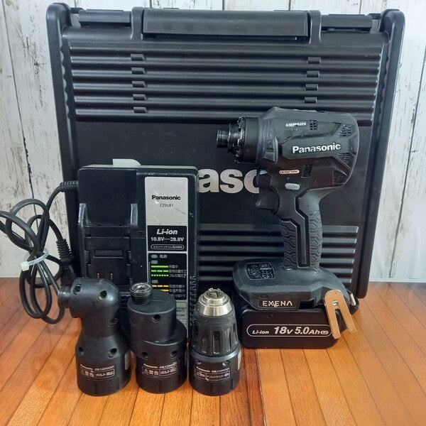 ◆パナソニック(Panasonic) コードレスドリルドライバー EZ1DD2J18D-B 【野田愛宕店】