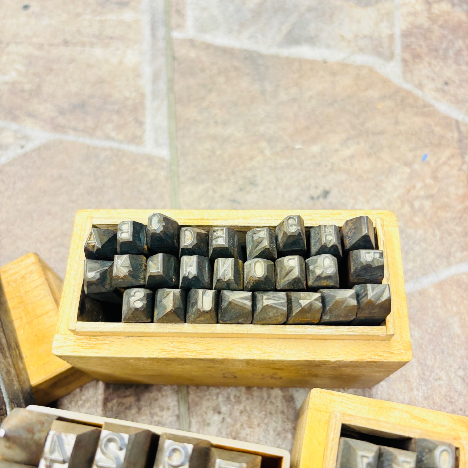 鉄製刻印71本セット 【越谷店】