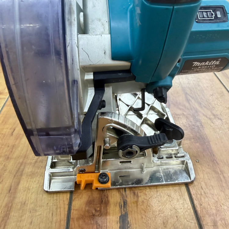 動作良好 18V 125mm コードレス防じん丸のこ KS511DZ 【リライズ蓮田店】