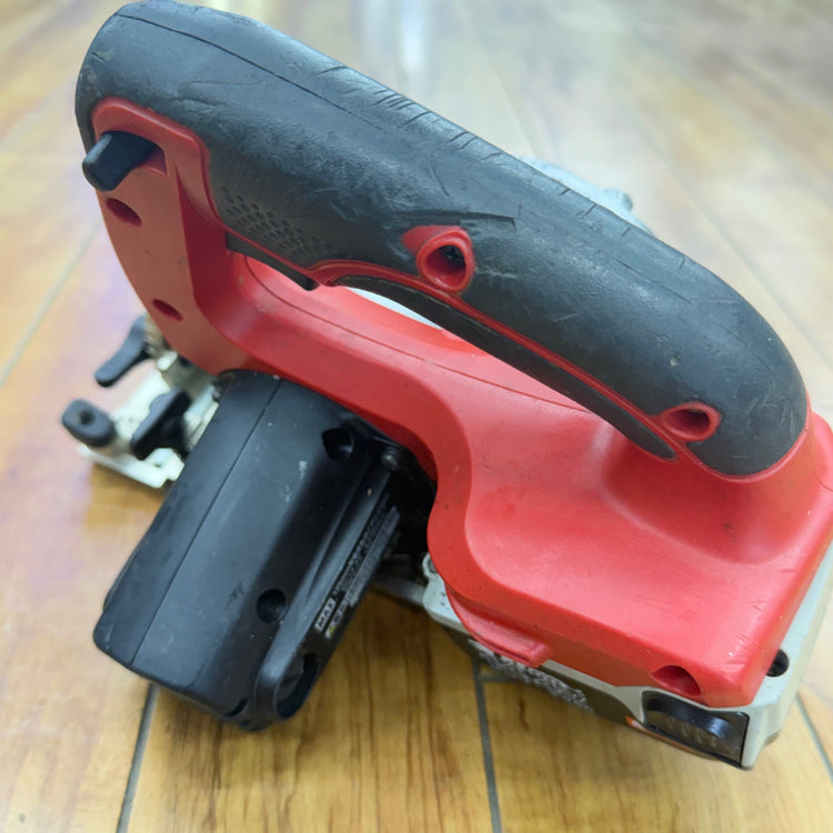 動作良好125mm 充電式丸のこ(本体のみ) PJ-CS51Z バッテリー(14.4V/3.0Ah)1個付属【リライズ蓮田店】