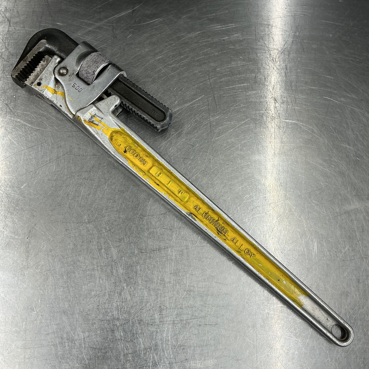【中古】 HIT  アルミパイプレンチ　3本セット（350・450・600mm）【越谷店】