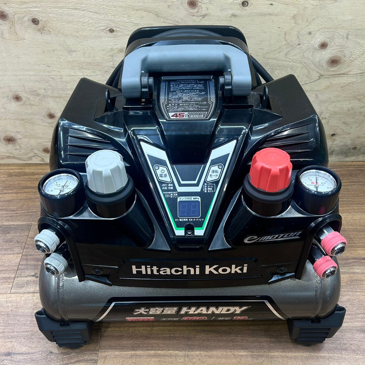 極美品 日立工機 (HITACHI) エアコンプレッサー EC1245H2(TN) セキュリティ非搭載モデル ハイコーキ HiKOKI 【船橋馬込店】