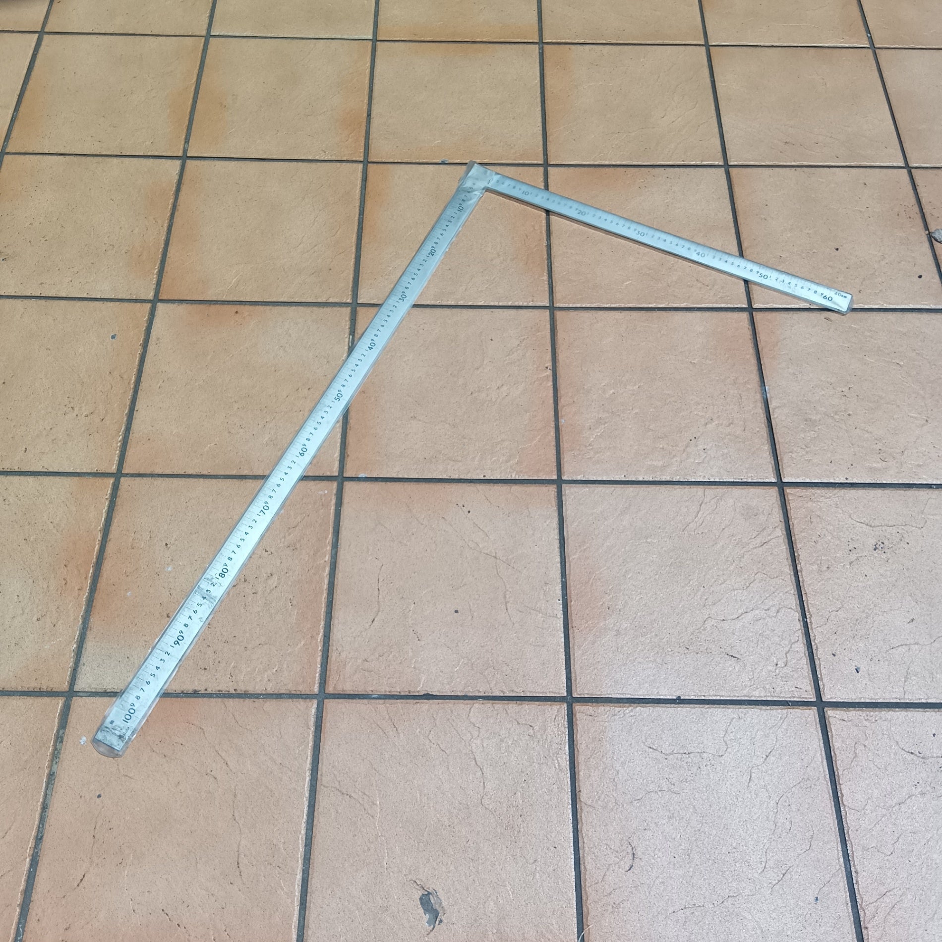 曲尺 大金 普及型 ステン 1m×60cm 表裏同目 同厚 63118 【市川行徳店】
