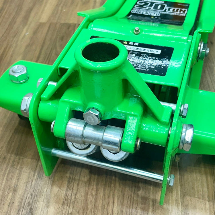 美品 限定色 グリーン アストロプロダクツ 2t ガレージジャッキ AP060156 【船橋馬込店】