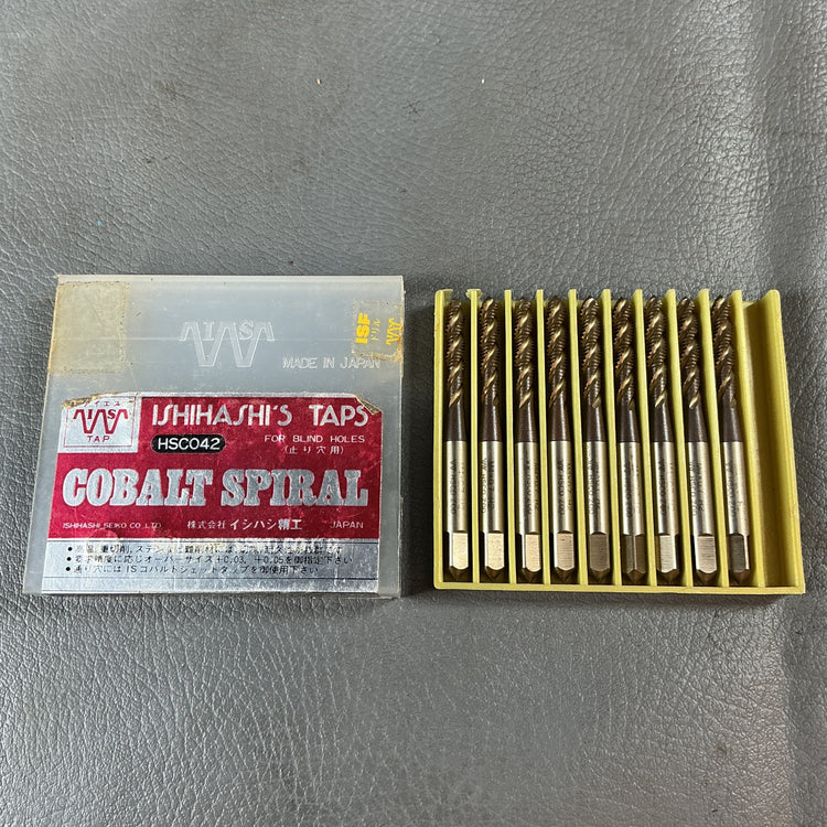 【未使用】イシハシ精工　止り穴用コバルトスパイラルタップ　M4とM3の2箱セット！  【越谷店】
