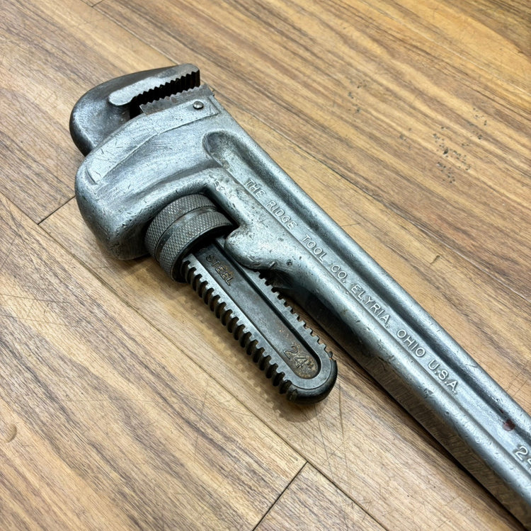 リジッド(RIDGID) 600mm アルミパイプレンチ 824 【船橋馬込店】