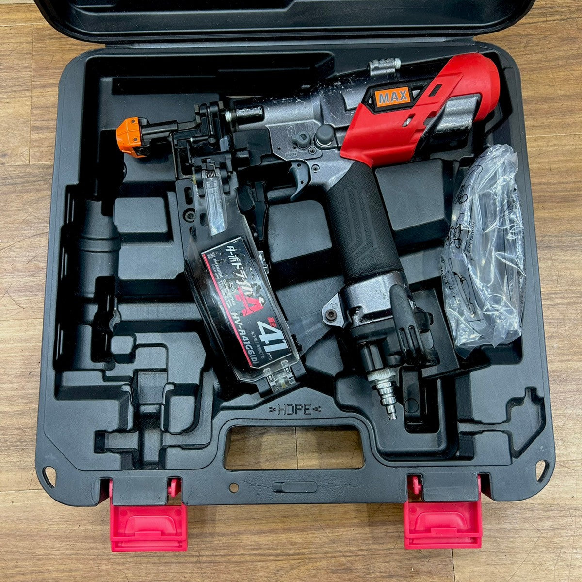 マックス (MAX) 高圧 エアーネジ打ち機 HV-R41G6(D)-G ターボドライバー クールグレー 【船橋馬込店】