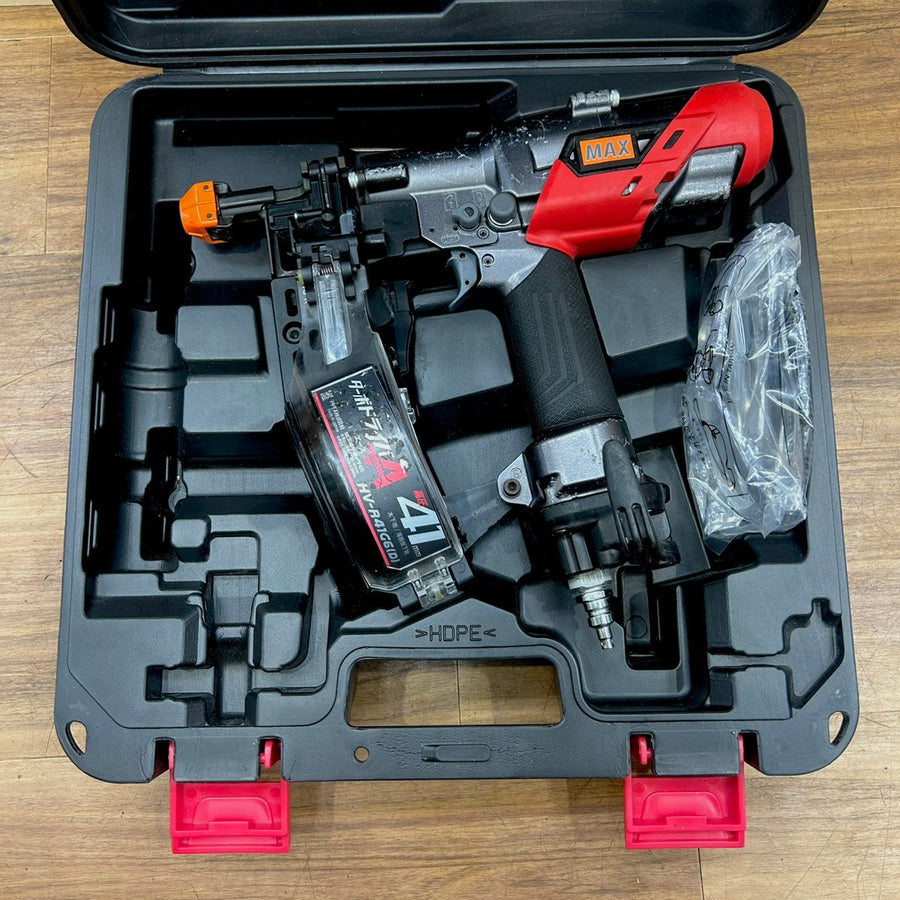マックス (MAX) 高圧 エアーネジ打ち機 HV-R41G6(D)-G ターボドライバー クールグレー 【船橋馬込店】