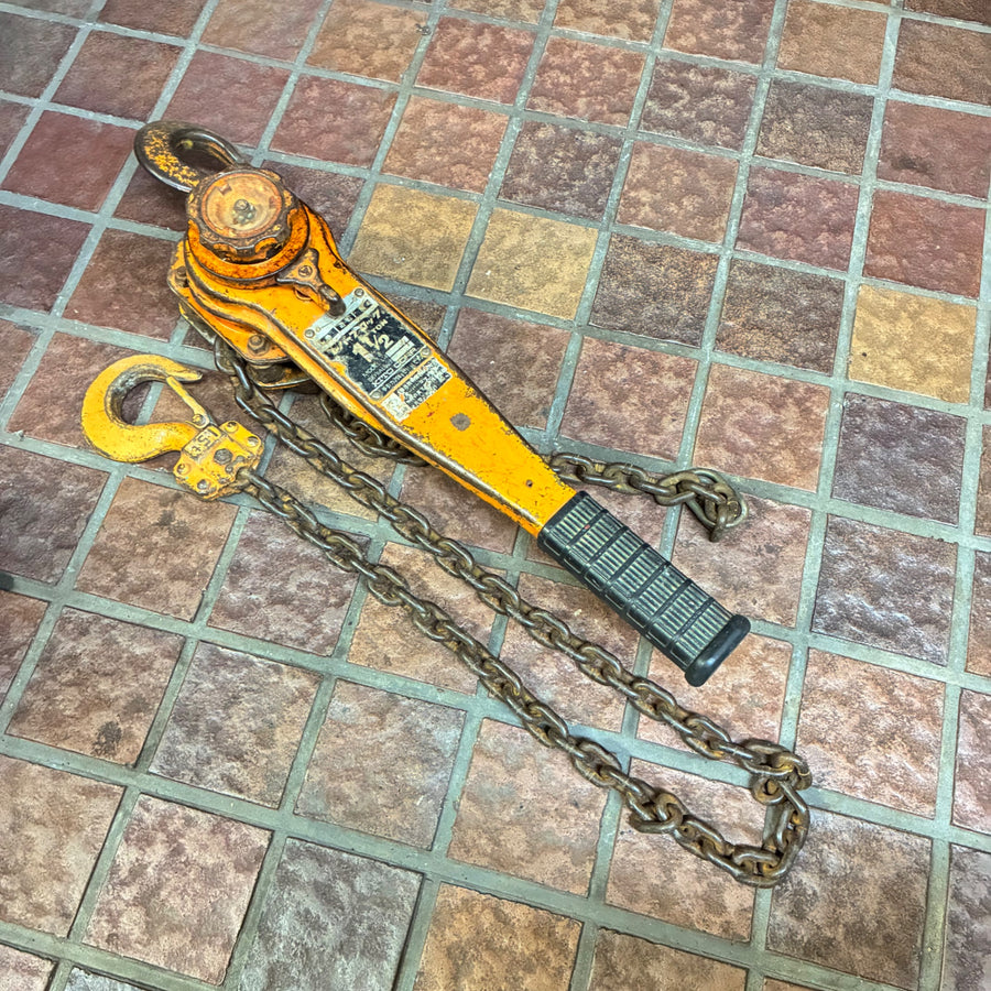1.5t レバーブロック 型番不明 【市川行徳店】