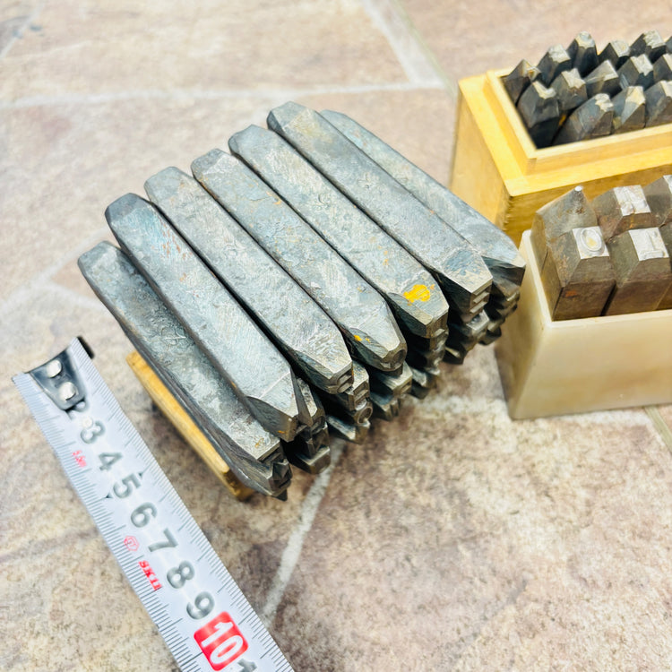 鉄製刻印71本セット 【越谷店】