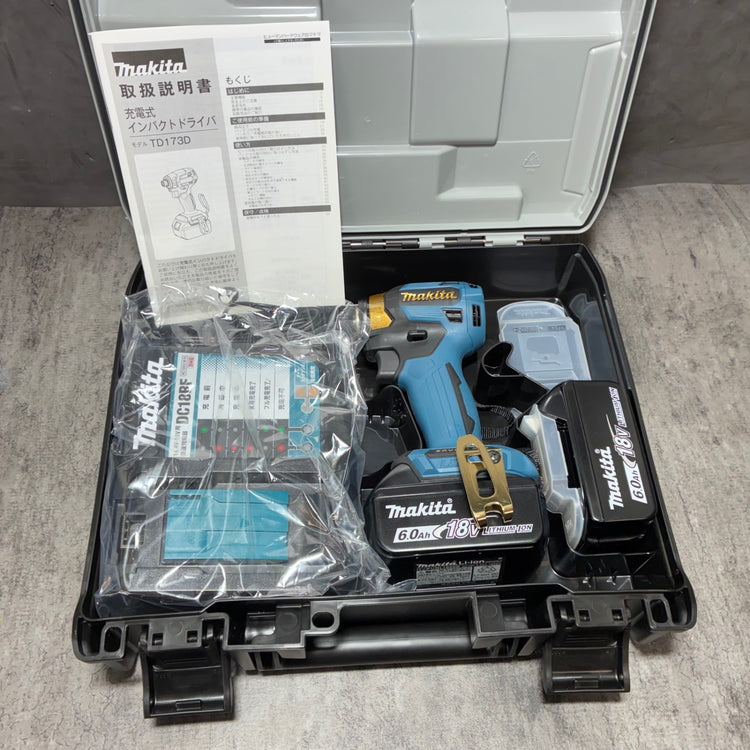 インパクトドライバー 20周年モデル プレミアムブルー TD173DGXPB 【市川行徳店】
