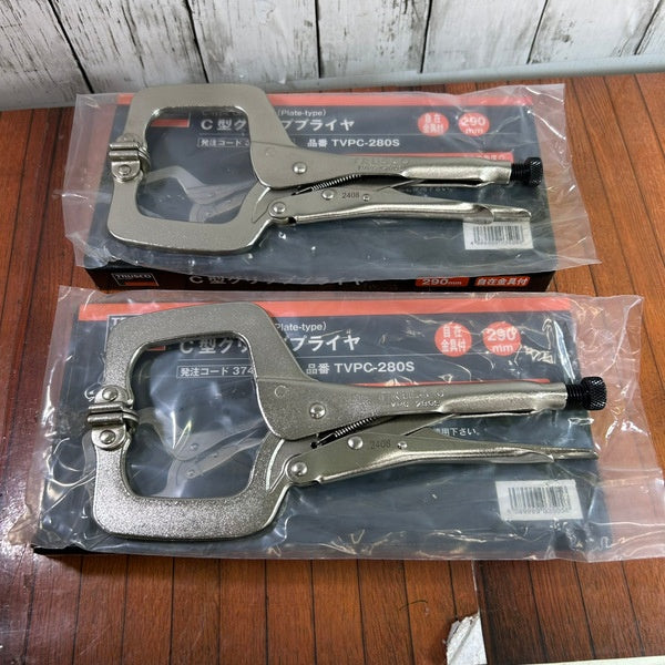 C型グリッププライヤ TVPC-280S 【野田愛宕店】
