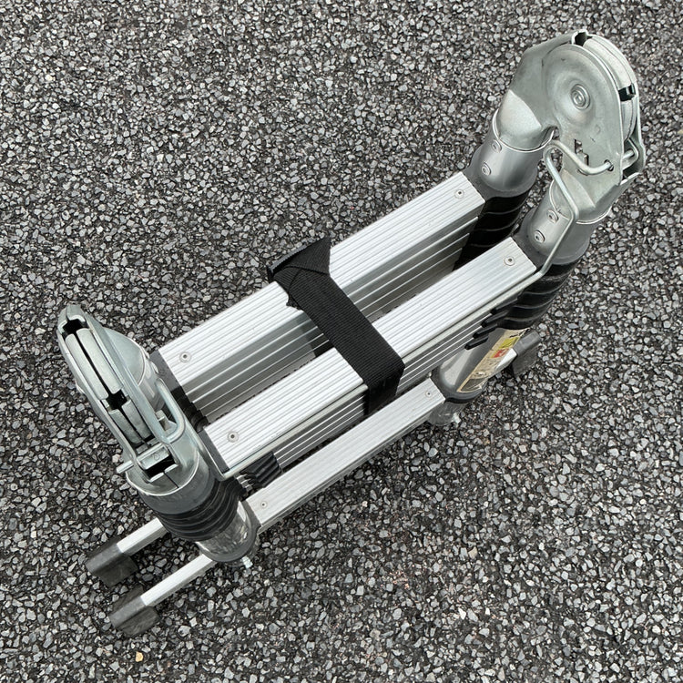 【中古・発送対応可！】 HillStone 伸縮式脚立 6段ステップ はしご兼用 1.8mクラス 6尺 【越谷店】