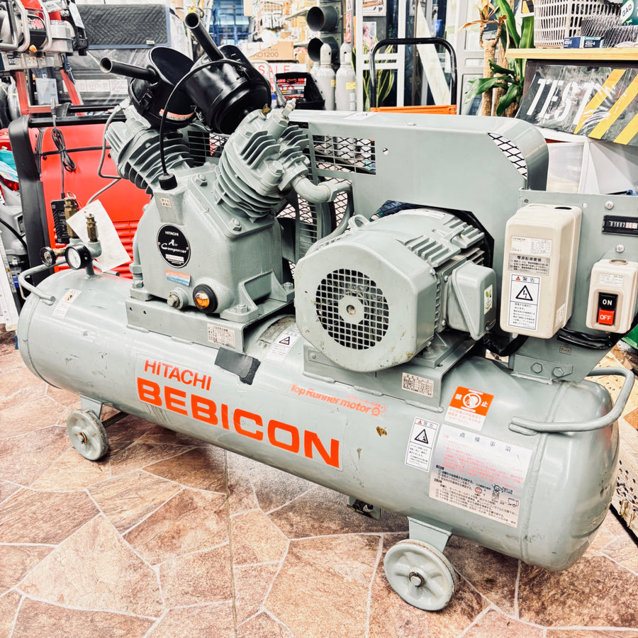 ※店頭引取限定　日立　200V 3馬力　ベビコン　2.2U-9.5VP5 【越谷店】