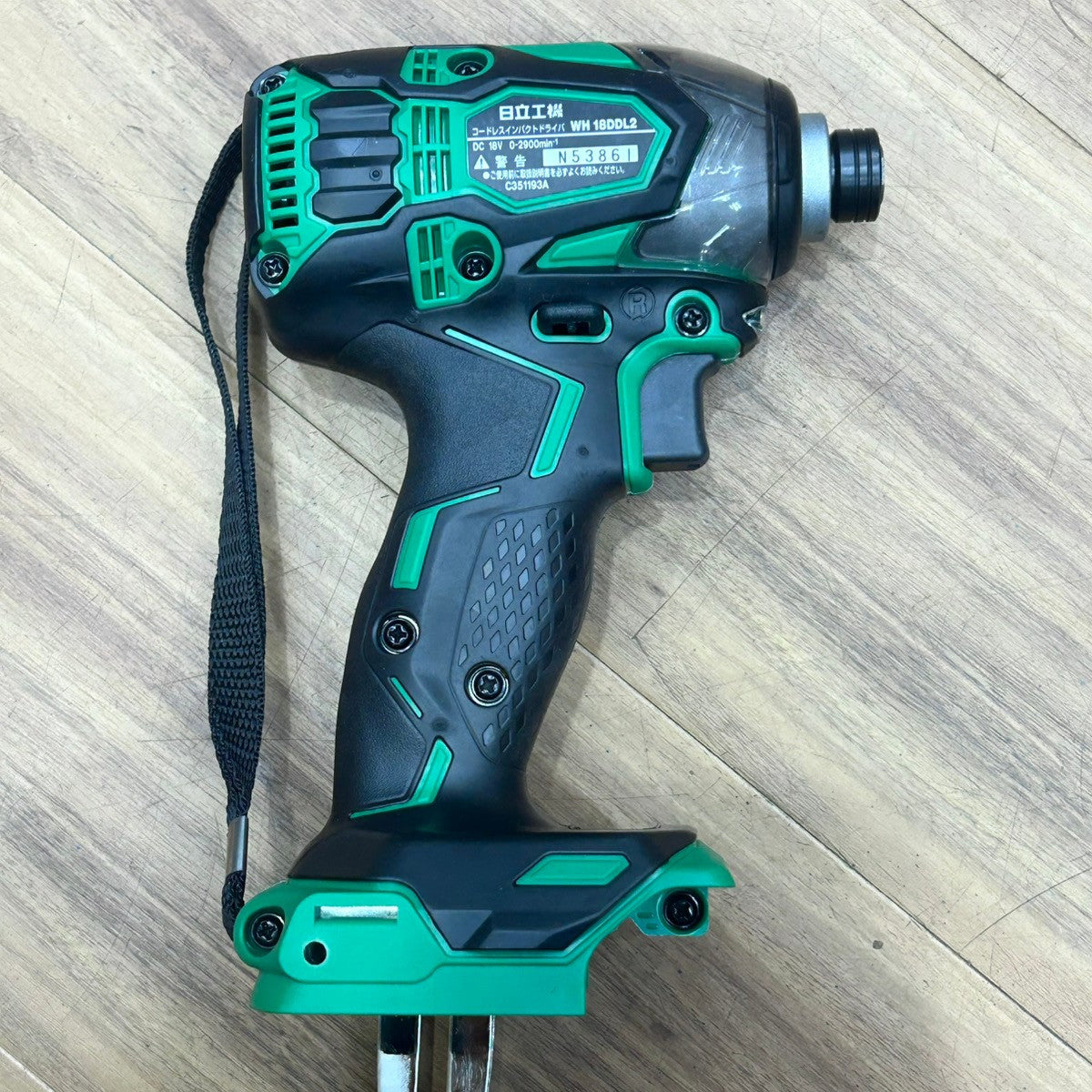 極美品 日立工機 ハイコーキ (HiKOKI) 18V コードレスインパクトドライバー WH18DDL2 2LYPK(L) 【船橋馬込店】