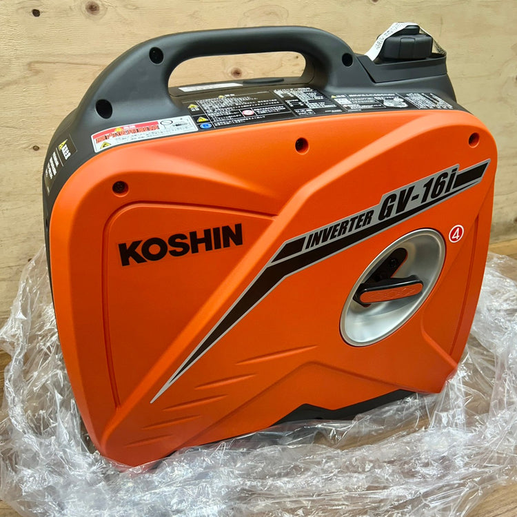 工進 (KOSHIN) インバーター発電機 GV-16i (定格出力1.6kVA) 【未使用】【船橋馬込店】
