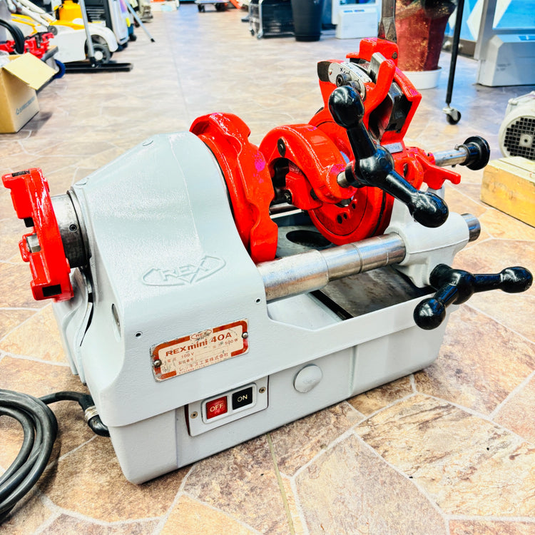 ◆レッキス(REX) ネジ切り機(パイプマシン) mini40A 【越谷店】