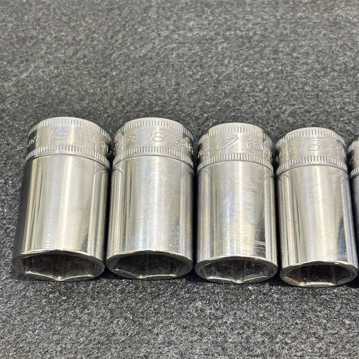 ▲Snap-on スナップオン 6角セミディープソケット FSMS 12個セット 【船橋馬込店】