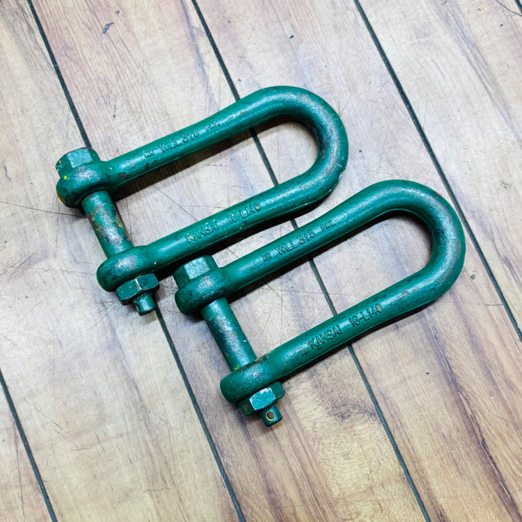 【コンパクト便】2個セット 3.5t 長シャックル  WL3t5 【中古】 【蓮田店】