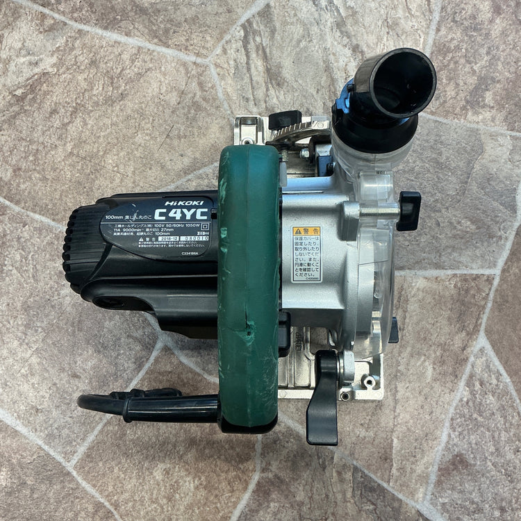【中古】ハイコーキ(HiKOKI) 100mm集じん丸のこ C4YC(SN) ショートコード仕様 (のこ刃別売)  【越谷店】
