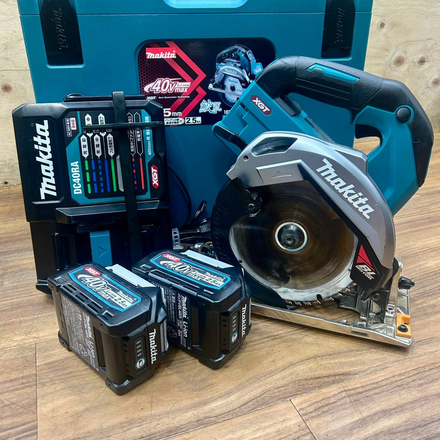 良品 マキタ (makita) 40V コードレス丸のこ HS001GRDX フルセット 【船橋馬込店】