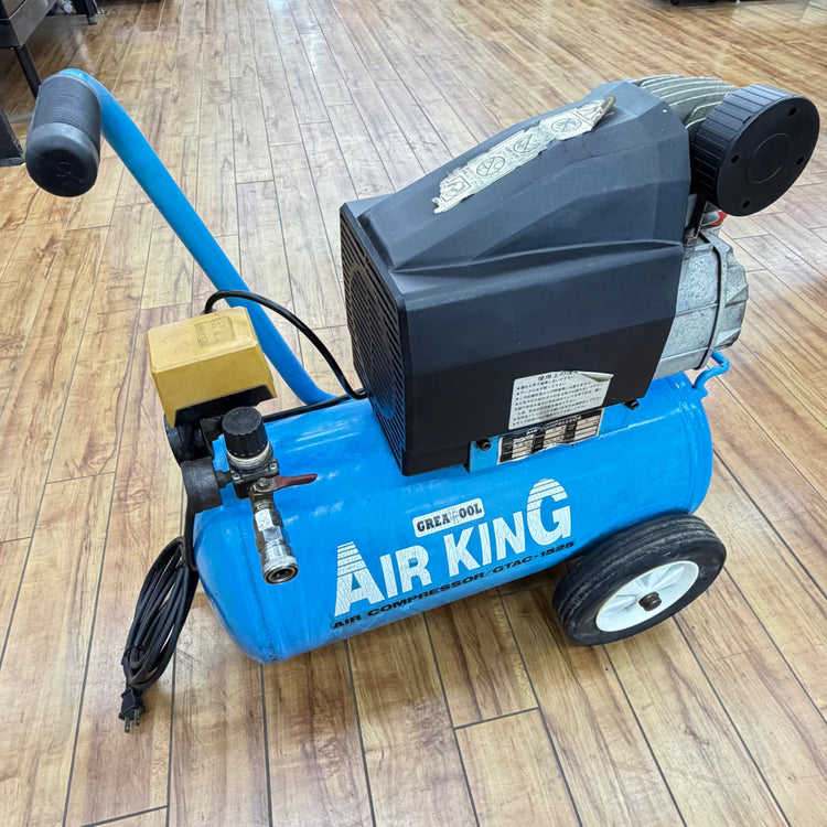 動作確認済み 常圧用 エアーキング エアーコンプレッサー GTAC-1525 【リライズ蓮田店】