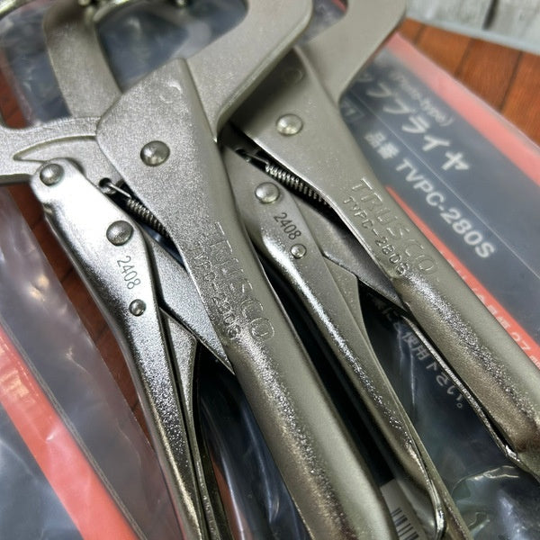 C型グリッププライヤ TVPC-280S 【野田愛宕店】